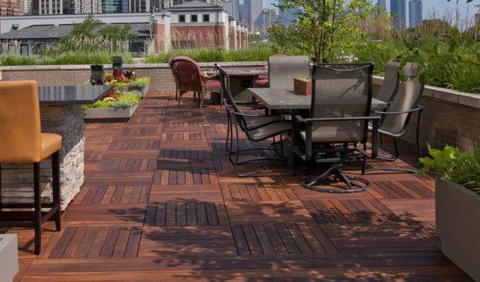 Contemporary Deck Tile - Chicago